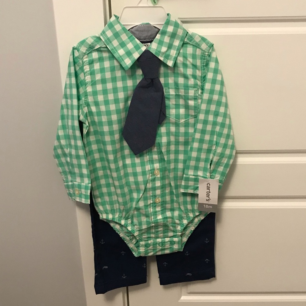 Carters Boys Dress Outfit